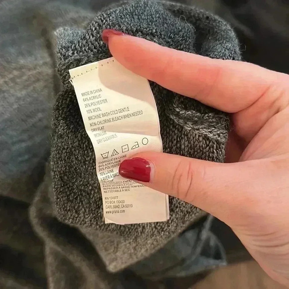 PRANA OPEN BACK OMBRE SWEATER - Picture 5 of 5